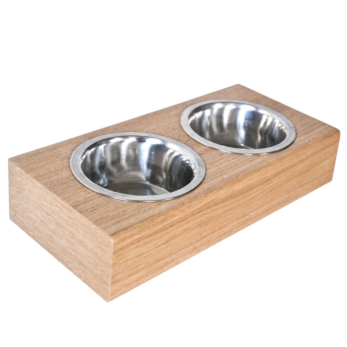 Schwebender Futternapf | Eiche